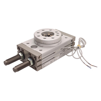 New SMC MSQB50R-M9BW Pneumatic Rotary Table, 0-190°, ø50mm Bore, 0.1-0.6MPa, Rc1/8