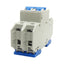 New Altech 2DU25L Circuit Breaker, 2-Pole, 480Y/277VAC 25A MCB, DIN Rail Mount
