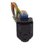 Used Faulhaber 2444S024BK312 DC Gearmotor, 43:1 4000RPM, ø6mm Shaft, 1000CPR, 24VDC