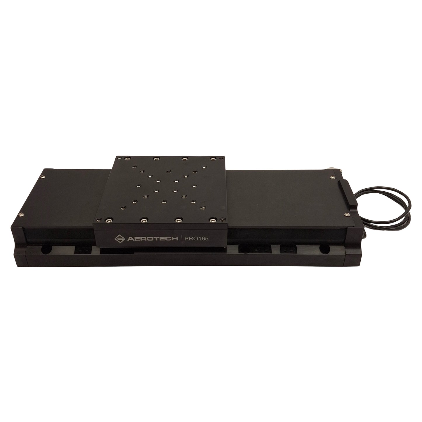 Used Aerotech PRO165-05MM-200 Linear Stage 5mm Lead, 200mm Stroke, 165x162mm, NEMA 23
