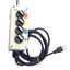 Used Signaworks ASTLB-110-3 LED Light Tower w/ Alarm, ø56mm, Red Yellow Green, 24VDC