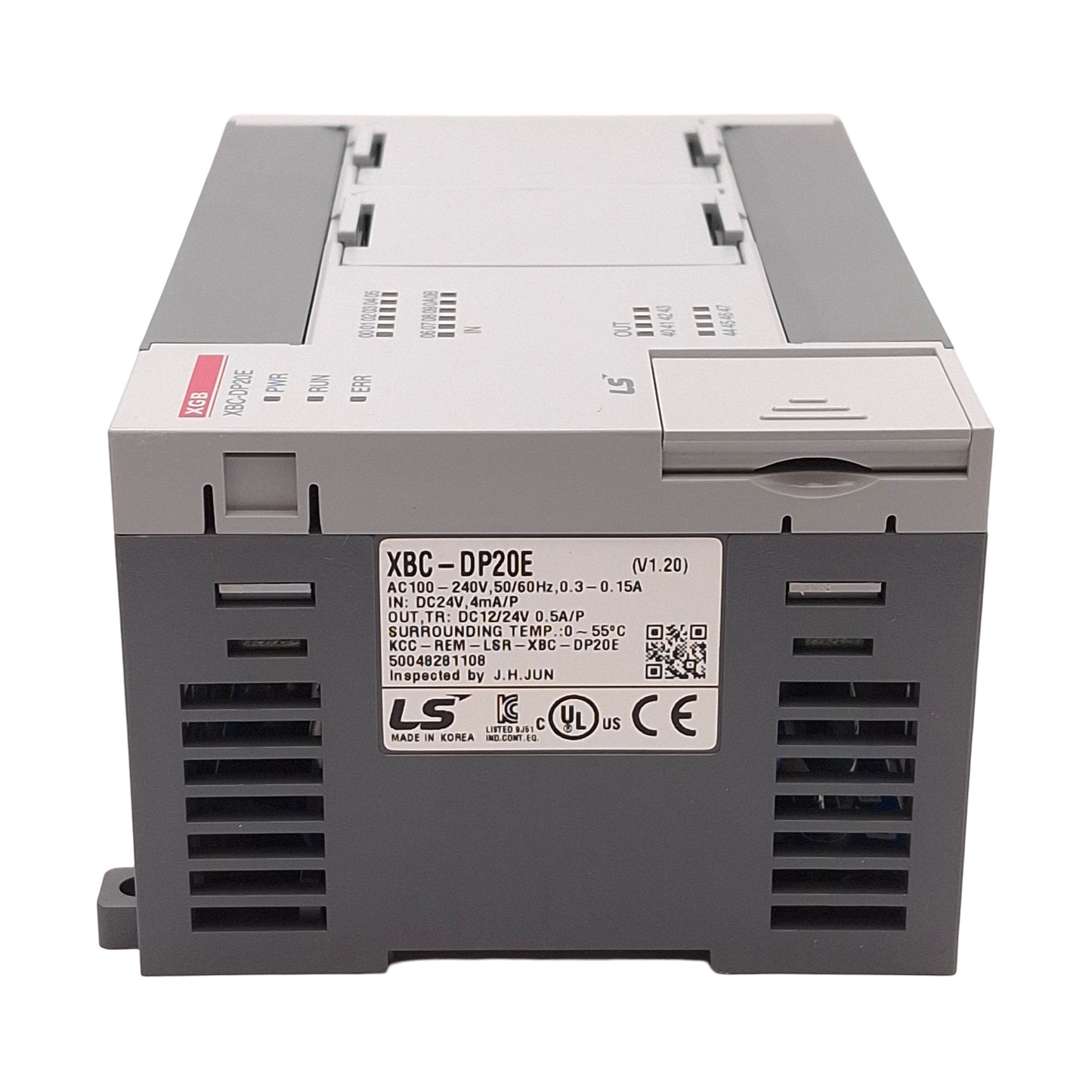 New LS XBC-DP20E XGB Series PLC Main Unit, 100-240VAC Supply, 24VDC Signal, 20 I/O