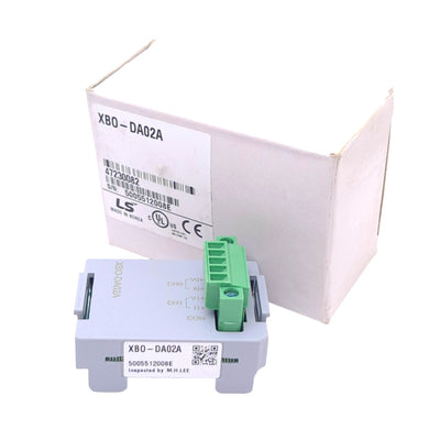 New LS Electric XBO-DA02A PLC Analog Output Module for XBC, 0-10VDC 0-20mA Out