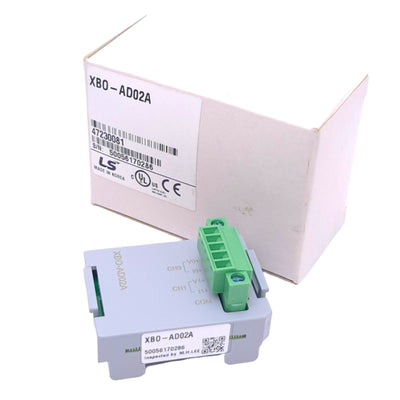 New LS Electric XBO-AD02A PLC Analog Input Module for XBC, 0-10VDC 0-20mA In