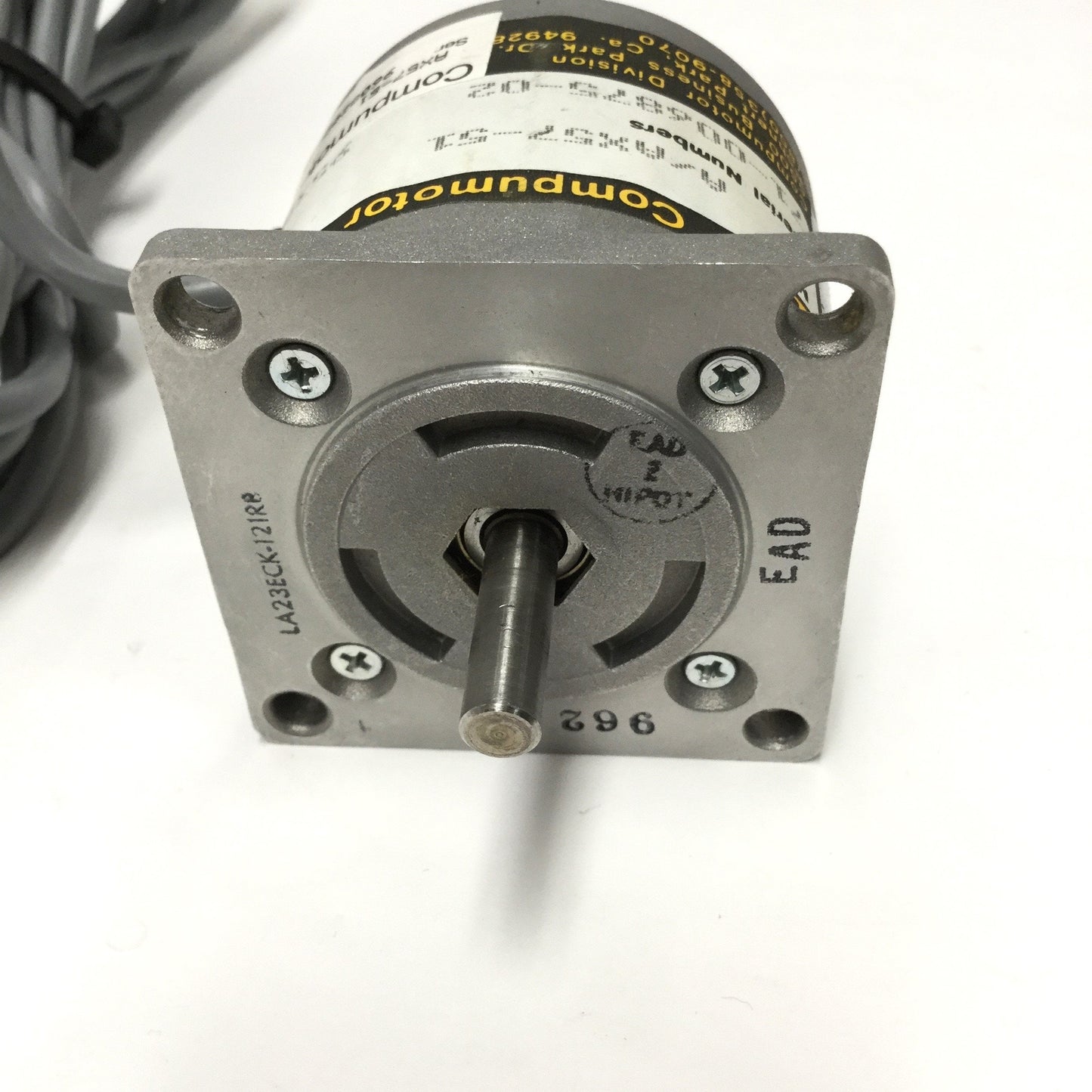 Used Parker A/AX57-51 Compumotor Stepper Motor, Ø1/4" Double Shaft, 60oz-in, NEMA 23