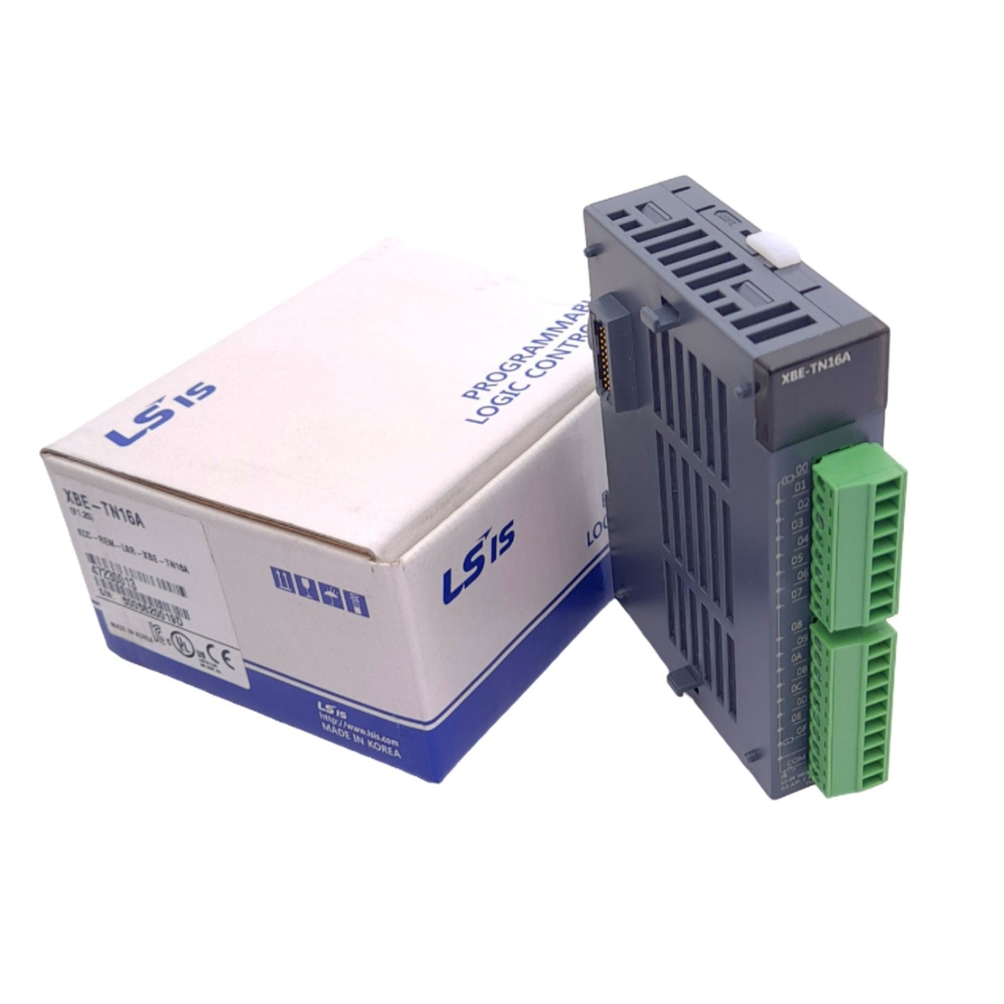 New LS Electric XBE-TN16A PLC Digital Transistor Output Module, Sink 16-Point, 24VDC