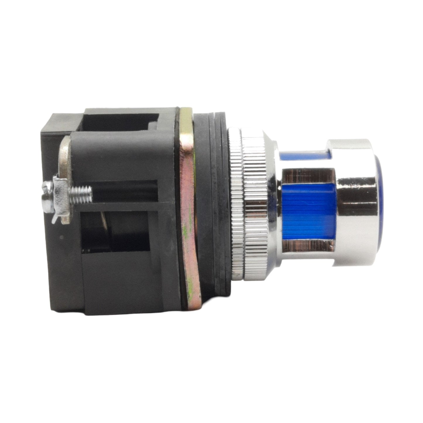 New Altech ALF6LB-024 Illuminated Pushbutton, Blue LED, 1 NC, 30mm, 24VAC/DC 10A