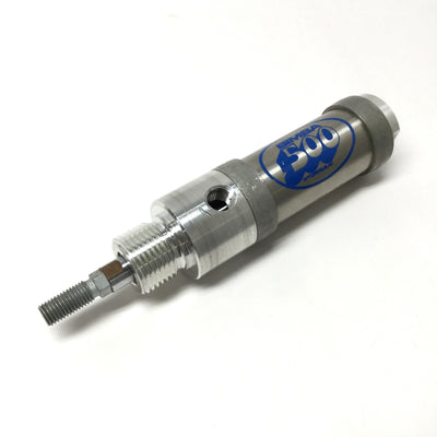Used Bimba H-091-DZ Hydraulic Cylinder, Ø1-1/16" Bore, 1" Stroke, 1/8" NPT, 500psi