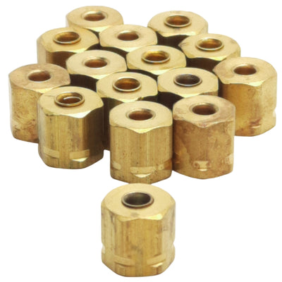 New Lot of 15 Midland 26001 Captive Sleeve Nut, ø1/8in Compression Tube OD, 400psi