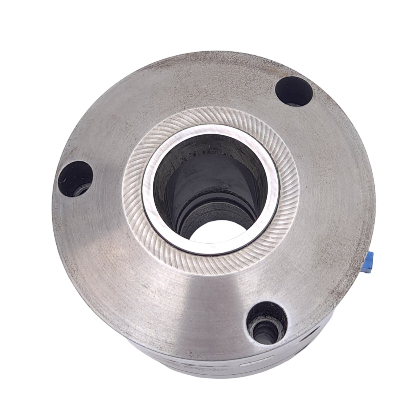 Used Zagar 791-100 Collet Holding Fixture, ø4.25in, 0.156in Stroke, 1/8 NPT, 1500 psi