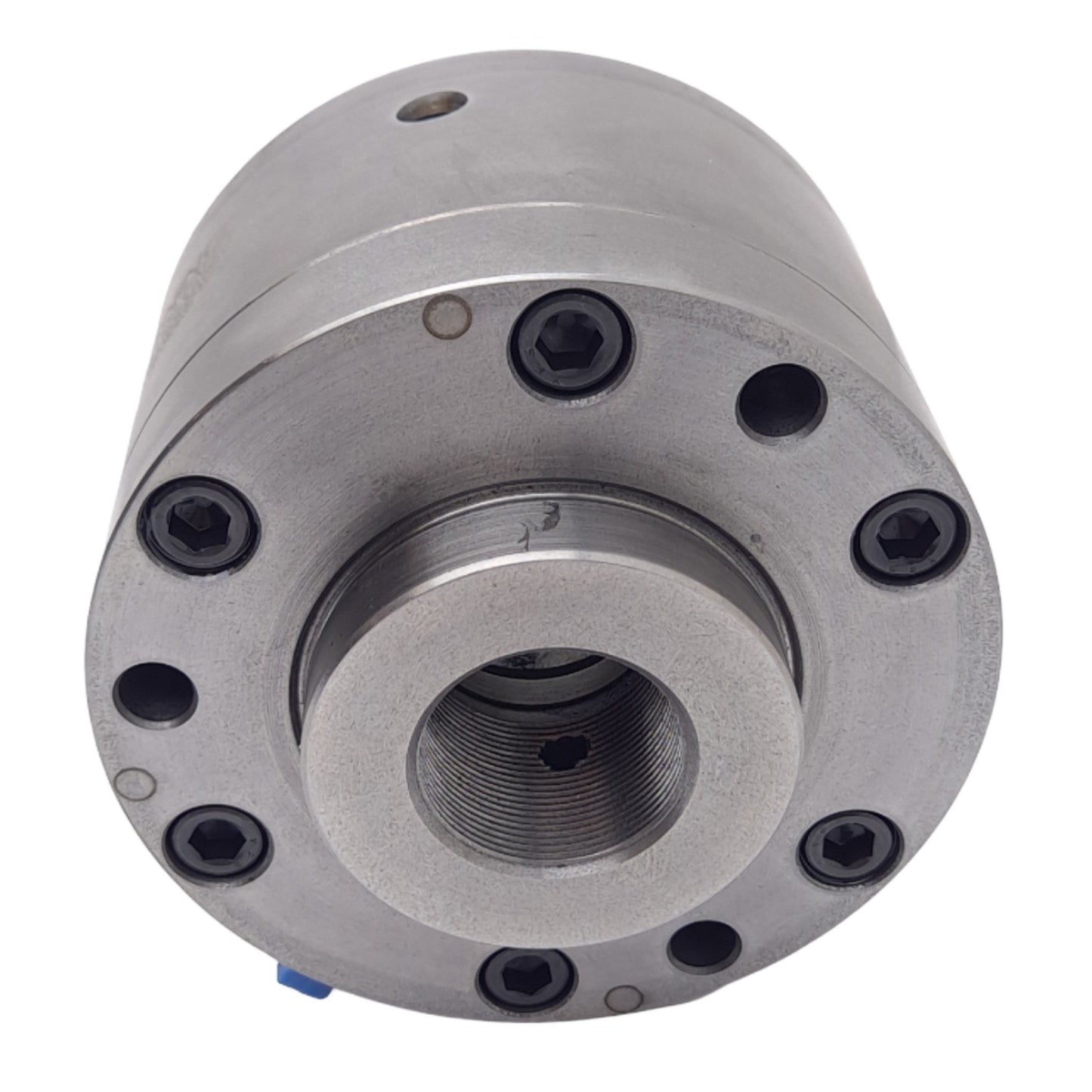 Used Zagar 791-100 Collet Holding Fixture, ø4.25in, 0.156in Stroke, 1/8 NPT, 1500 psi