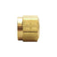 New Lot of 15 Midland 38012 Brass Air Brake Nut, ø1/2in Tube OD, 150psi