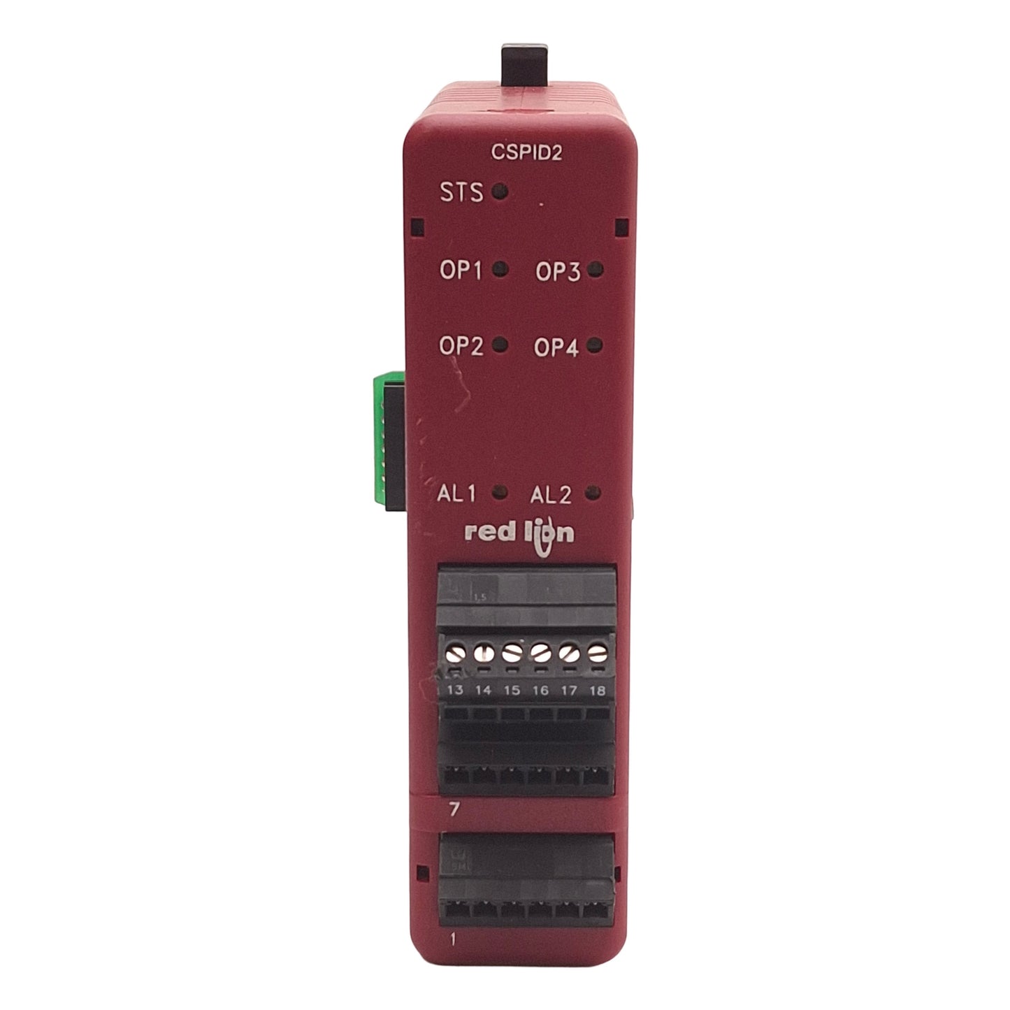 Used Red Lion CSPID2S0 Dual Loop PID Control Module, 0-10V, 0/4-20mA, Solid State Out