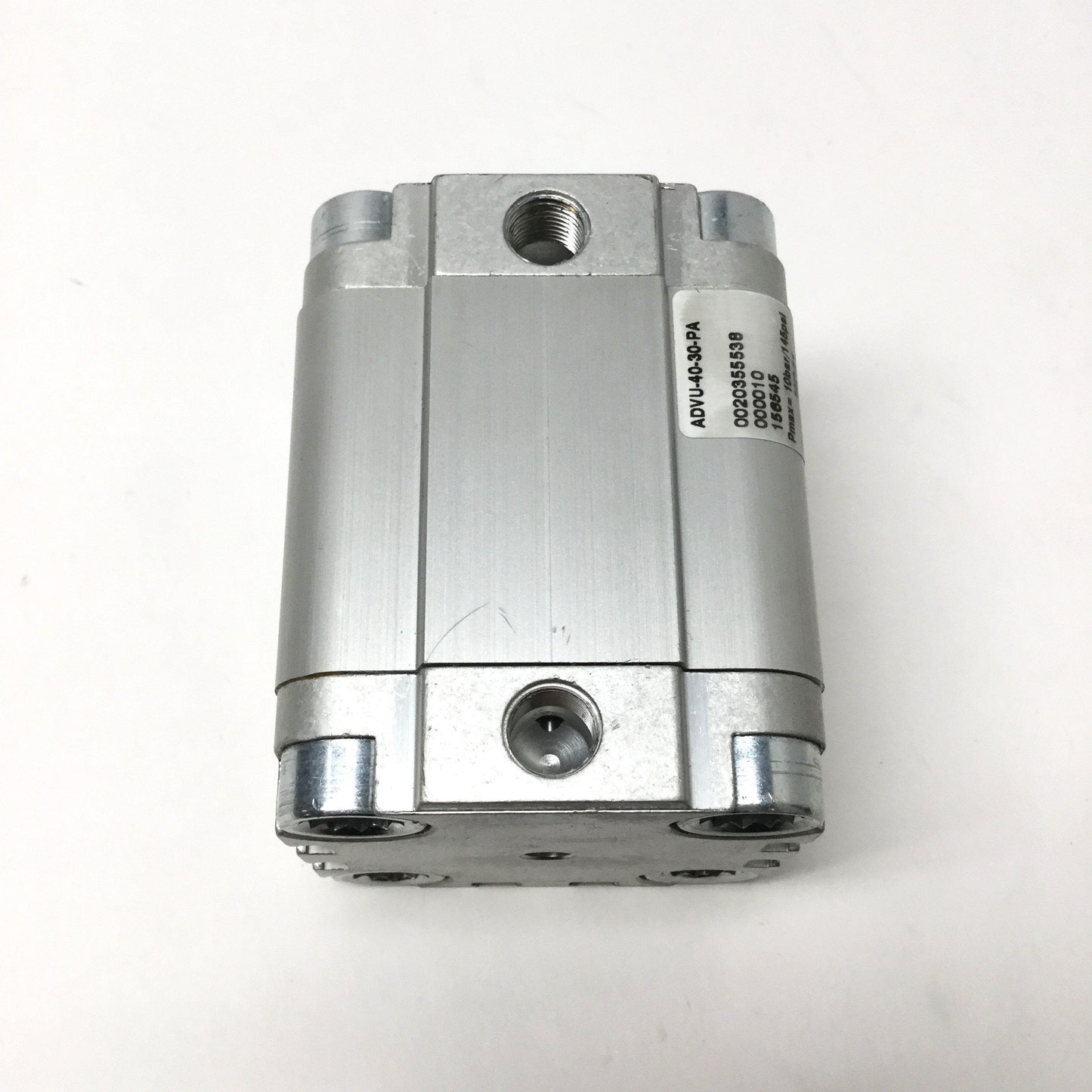 Used Festo ADVU-40-30-PA Compact Pneumatic Air Cylinder 40mm Bore, 30mm Stroke