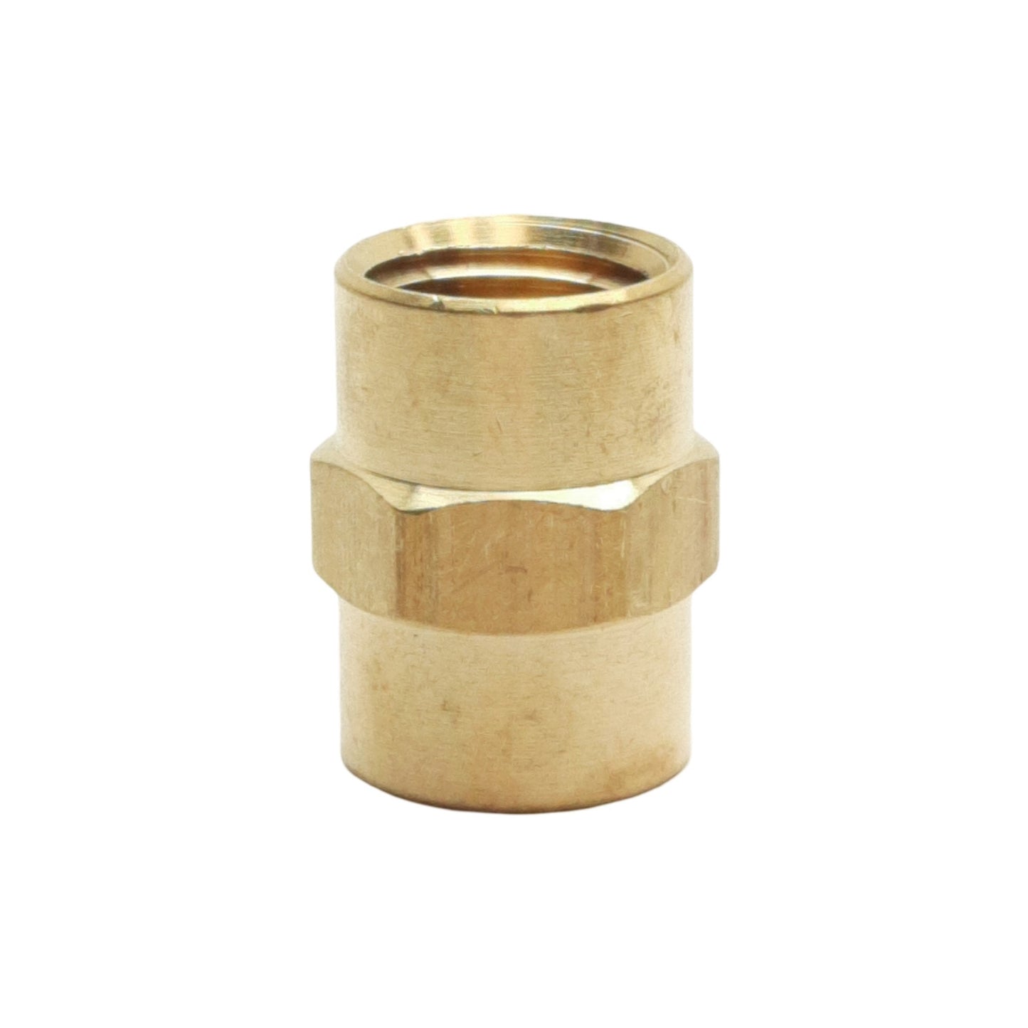 New Lot of 15 Midland 28059L Brass Coupling, 1/4in x 1/4in Female NPTF, 1200psi