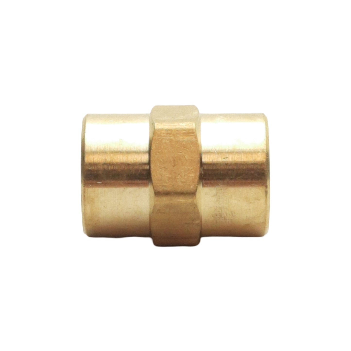 New Lot of 15 Midland 28059L Brass Coupling, 1/4in x 1/4in Female NPTF, 1200psi