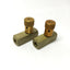 Used Lot of 2 Deltrol EF10B Easy Read Flow Control Valves 1/8" NPT, 2000psi Max, 3gpm