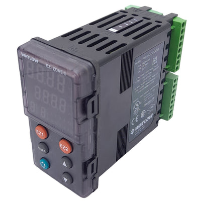 Used Watlow PM8C3CJ-3LCJDAA EZ-Zone PM Limit PID Controller, DC/Open, 5A Relay, 24V