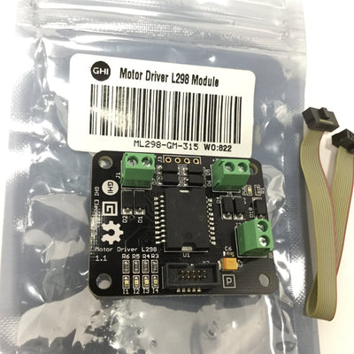 New GHI ML298-GM-315 .NET Gadgeteer L298 Motor Driver Module 2-Axis, 40VDC 3A