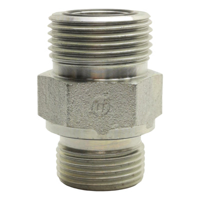 New Lot of 2 Brennan FS7709-12-12 Adapter Fitting, -12 Male ORFS, 3/4in Male BSPP