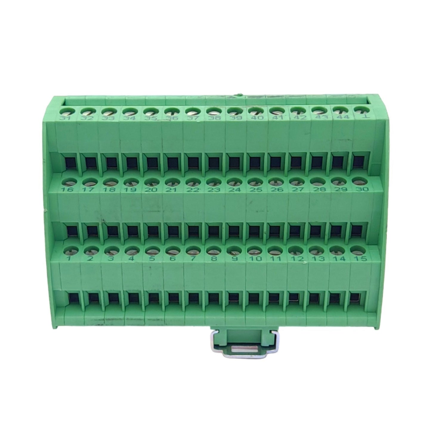 Used Phoenix Contact 2322427 Breakout Board, 44 Position D-Sub, 60VDC/25VAC 1A, DIN