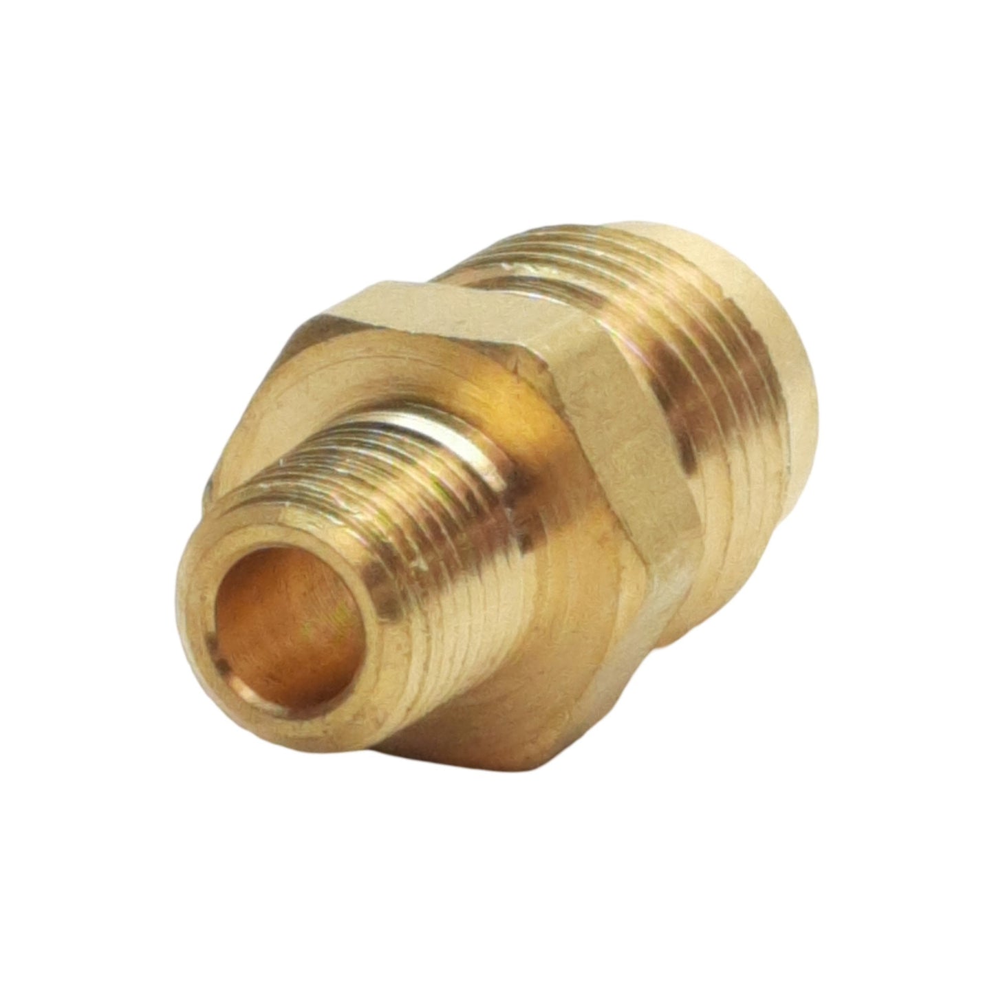 New Lot of 10 Midland 10262 Adapter Fitting, 3/8in Male SAE 45°, 1/8in Male NPTF