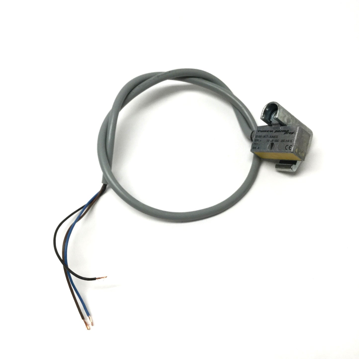 Used Turck BIM-IKT-AN6X Magnetic Field Cylinder Sensor, 10-30VDC 200mA, 3-Wire NPN-NO