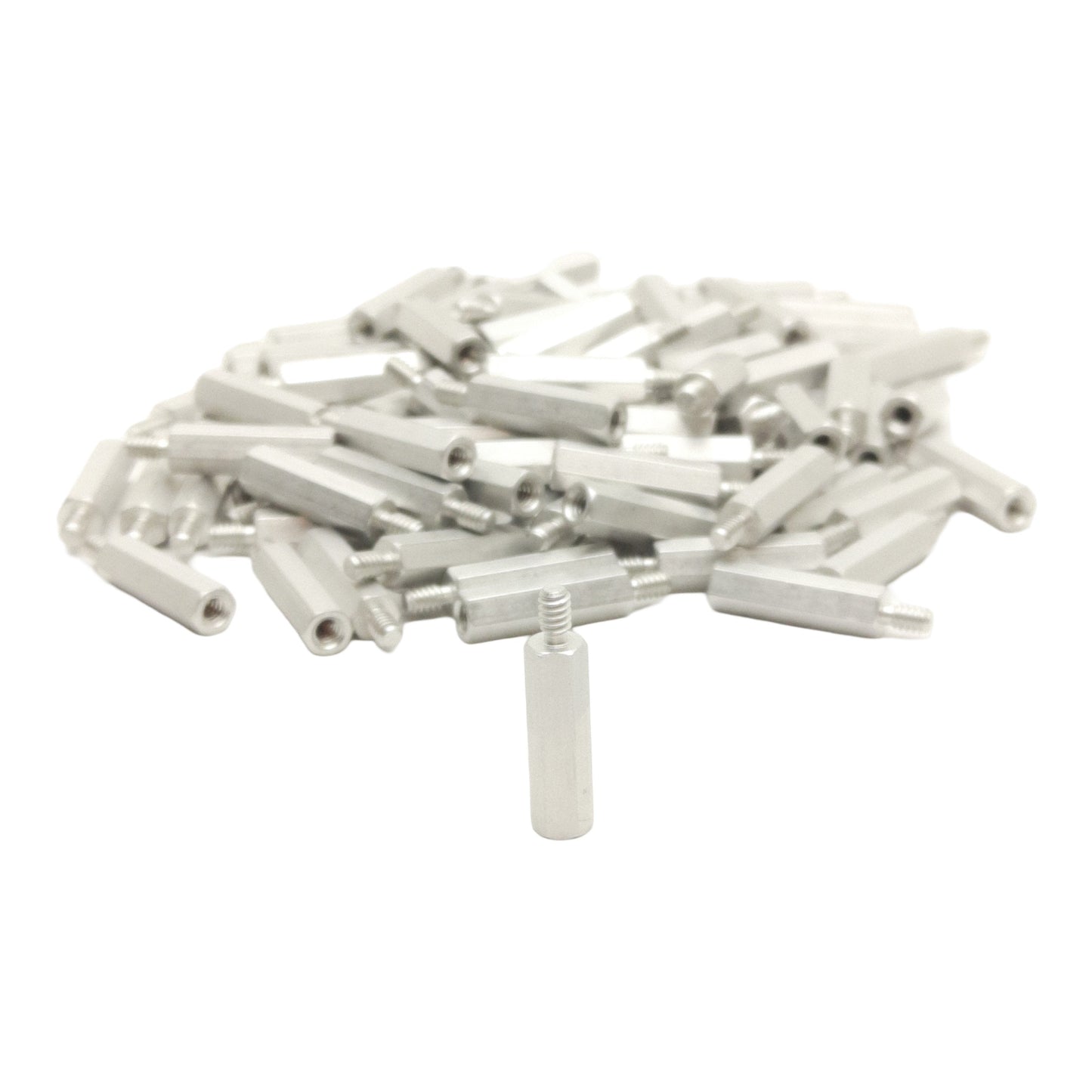 New Lot of 100 RAF Electronic 4508-440-AL-7 Hex Standoff, ø3/16in OD, 11/16in Length