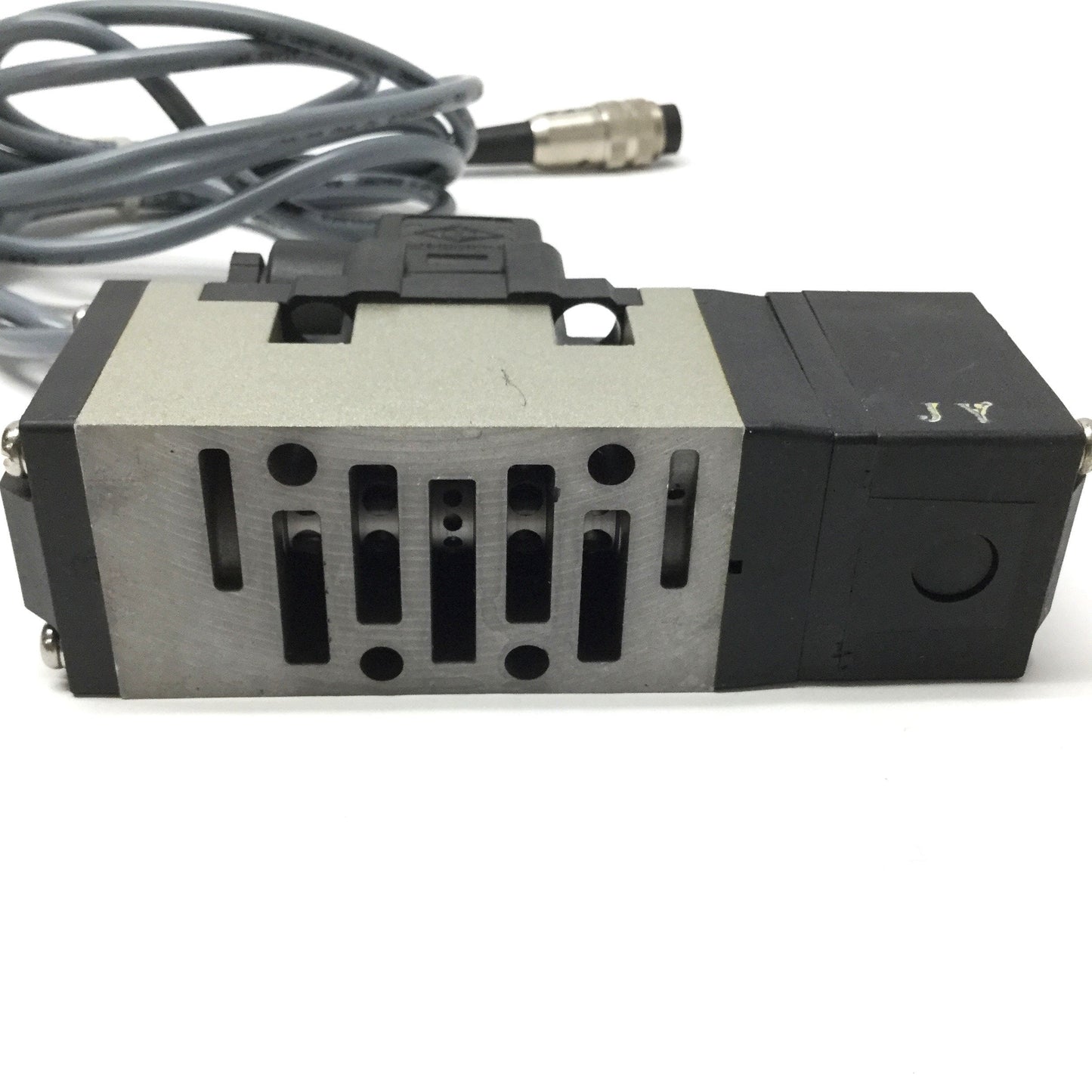 Used SMC VS7-6-FG-S-3Z ISO Interface Solenoid Valve, 5-Port 2-Position, 24VDC Coil
