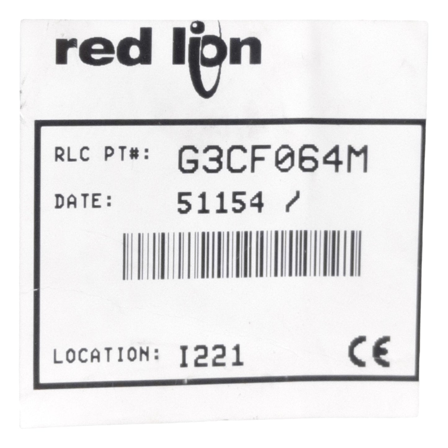 New Red Lion G3CF064M Compact Memory Flash Card, 64MB, 4Mx16, Parallel Bus, 24VDC