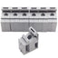 New Lot of 7 WAGO 790-100 Isolated Mounting Carrier, For Busbar With Screw, M4 x 8mm