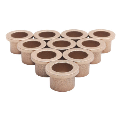 New Lot of 10 Oilite FF711-02B Flanged Bearing ø.625in ID ø.75in OD, 1in FD, 2000psi