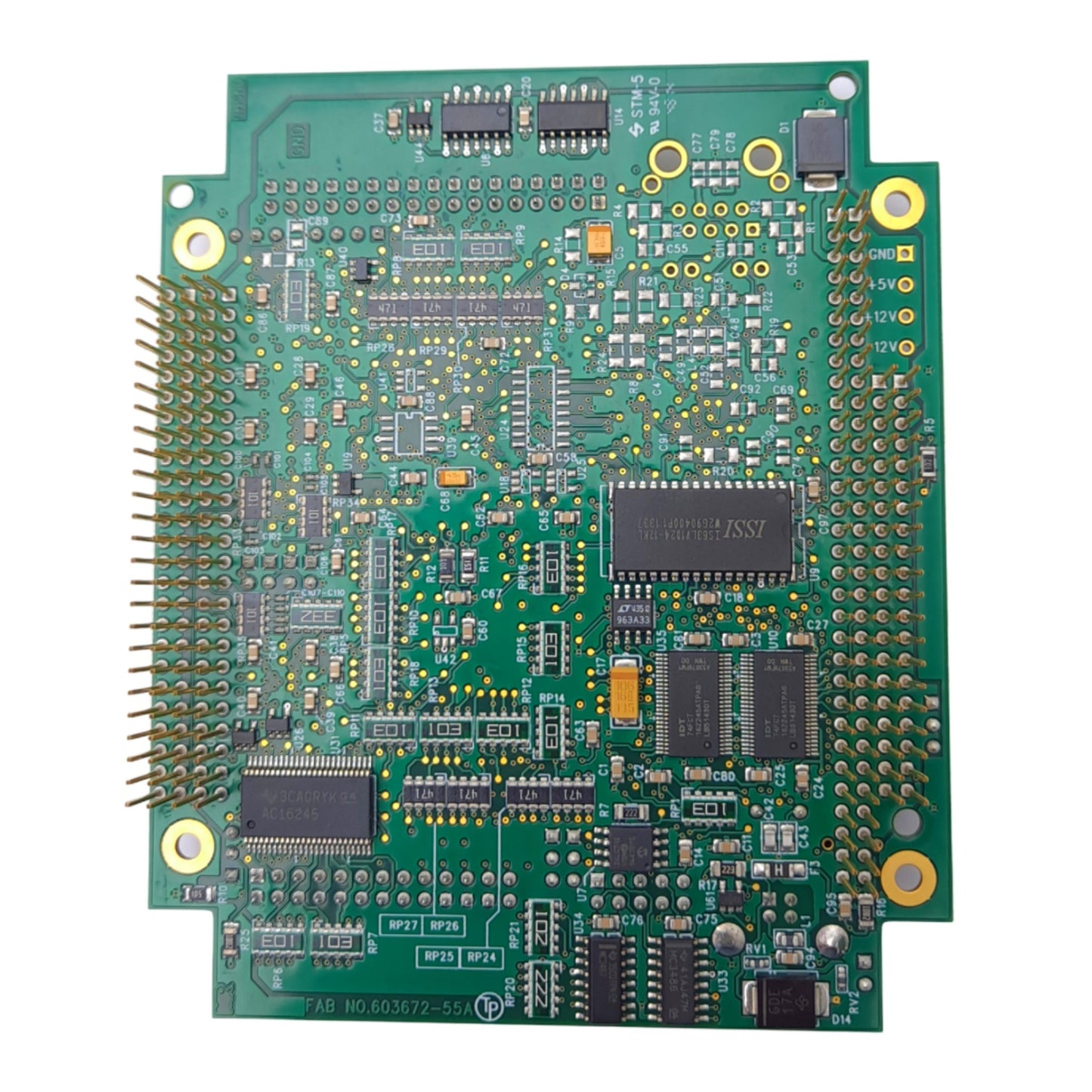 Used Delta Tau PMAC2-PC/104 603672-10A USB,ETH,DPR,GEN I/O Multi Axis Control Board