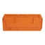 New Lot of 20 WAGO 284-328 End & Intermediate Plate, 2.5mm Thick, 280 Series, Orange