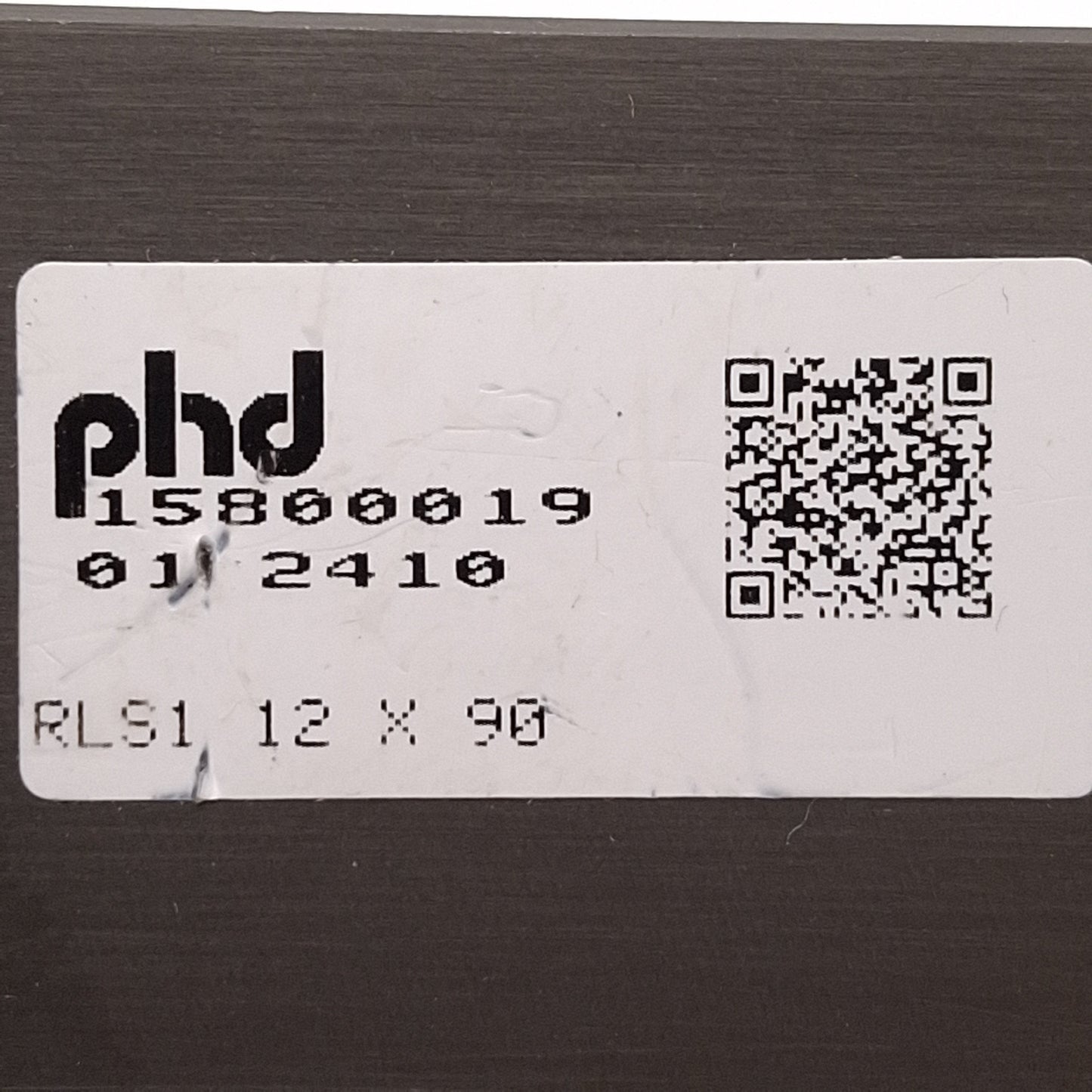 Used Phd RLS112x90 Rotary Actuator, ø12mm Bore, 90° Rotation, 20-150PSI, #10-32 Ports