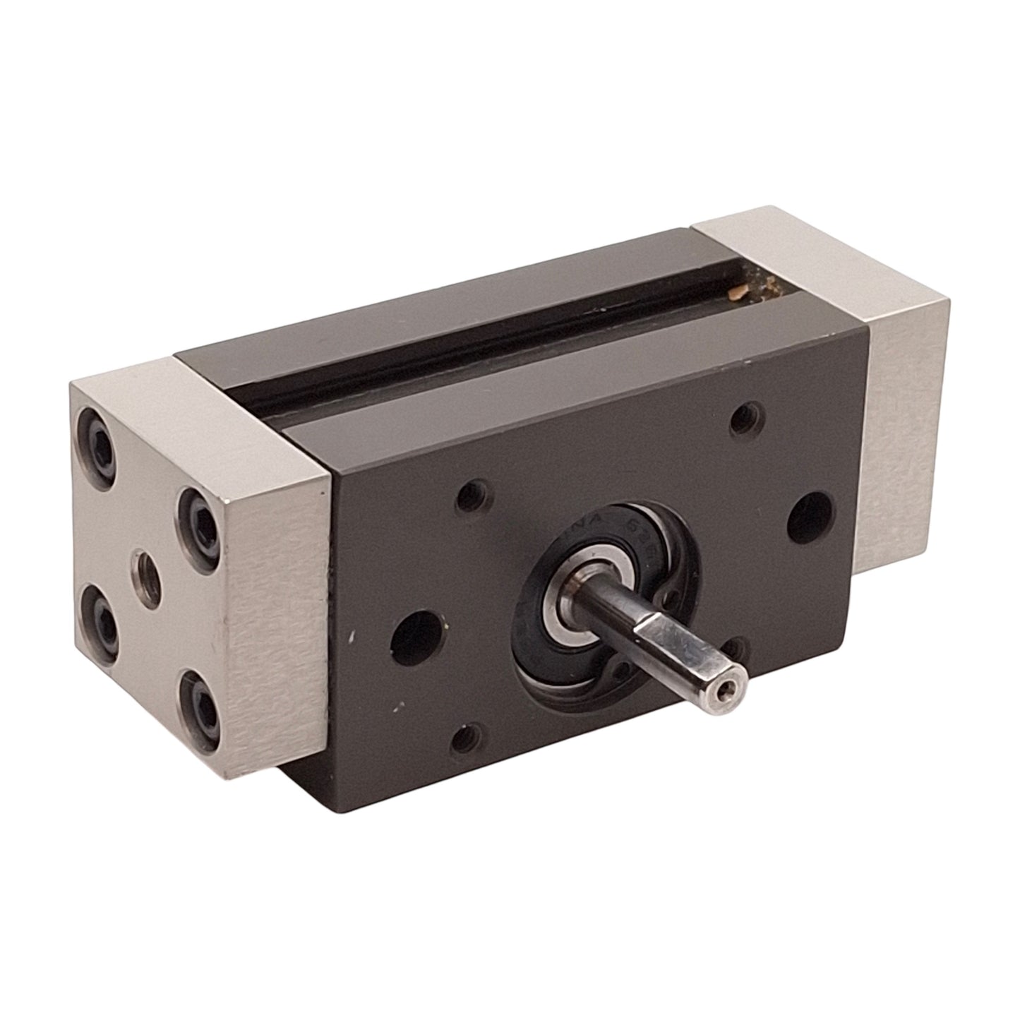 Used Phd RLS112x90 Rotary Actuator, ø12mm Bore, 90° Rotation, 20-150PSI, #10-32 Ports