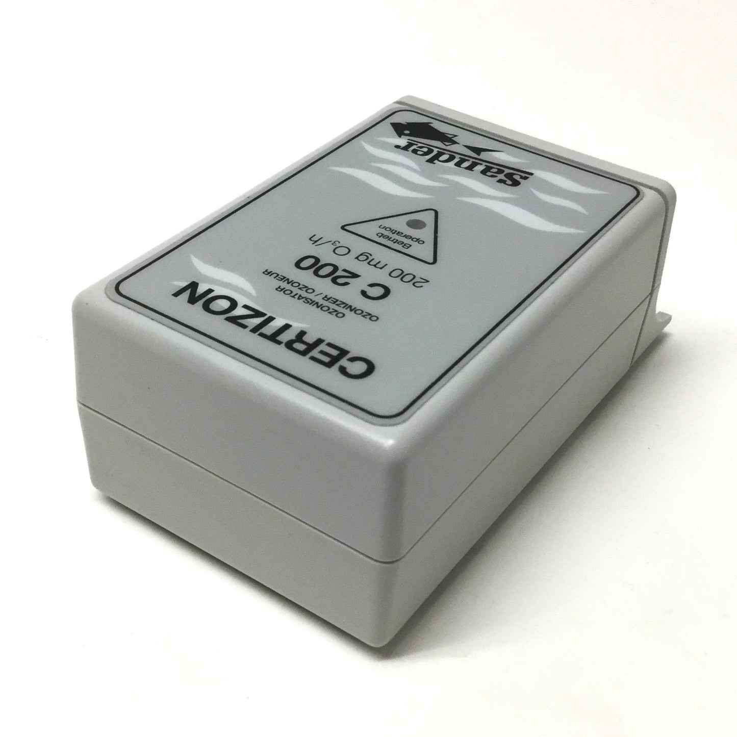 Used Sander C200 Certizon Aquarium Water Ozone Generator Ozonizer 50-200mg/h, 12VDC