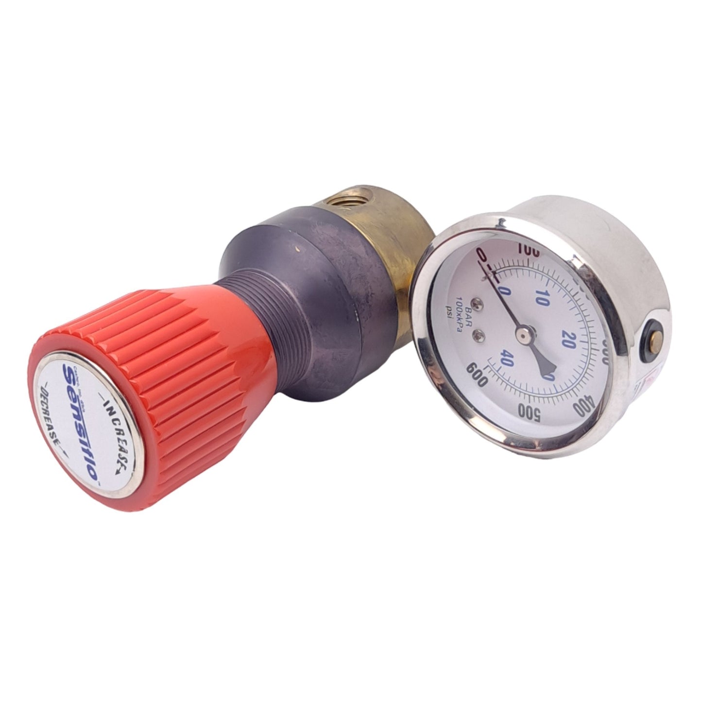 Used Cashco P12-B1B7-16G0S000A Sensiflo Pressure Regulator, 1/4 NPT, 5-500psi Set