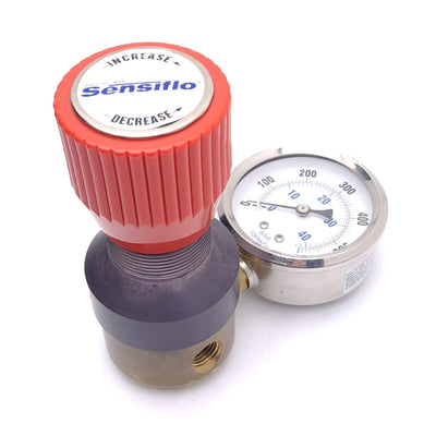 Used Cashco P12-B1B7-16G0S000A Sensiflo Pressure Regulator, 1/4 NPT, 5-500psi Set