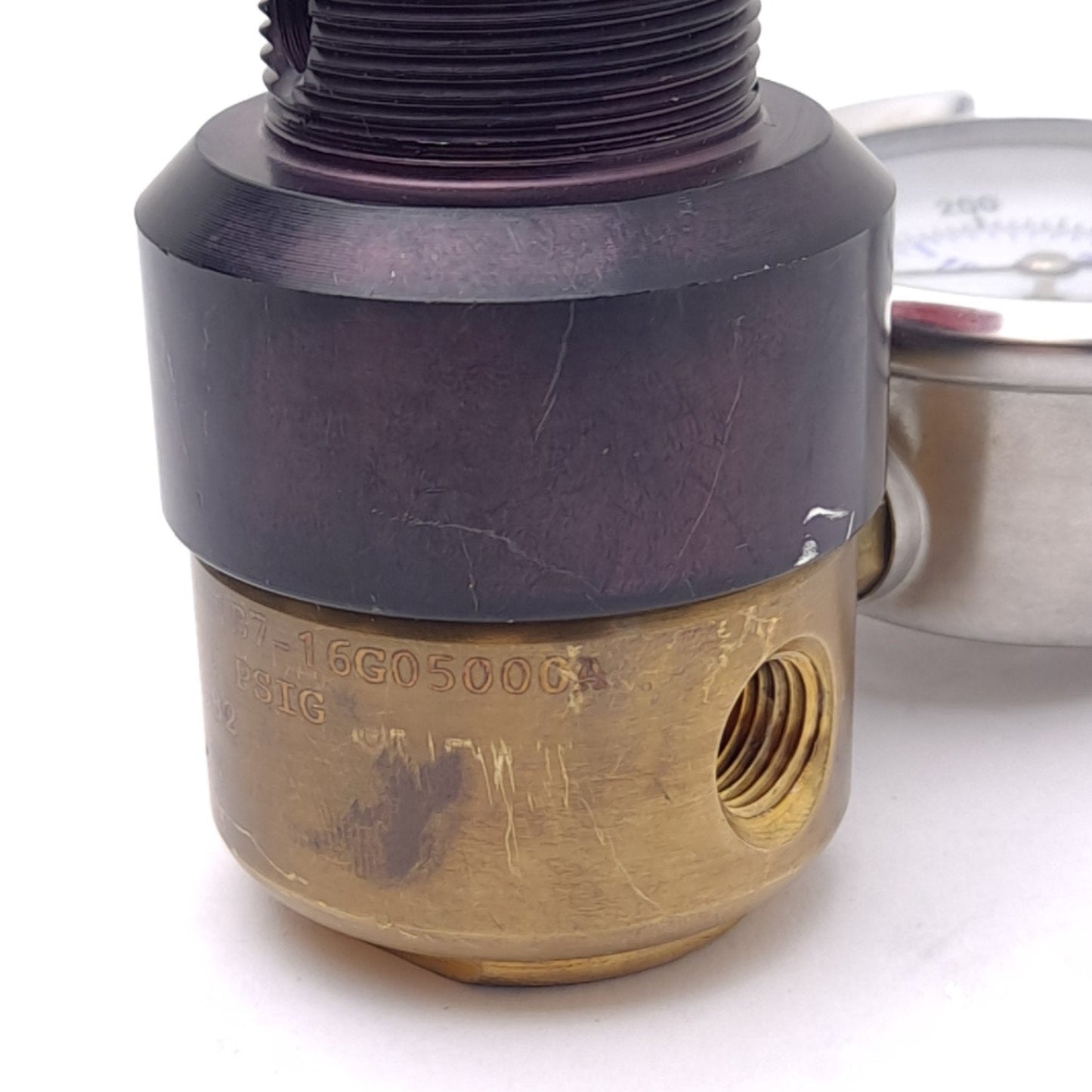 Used Cashco P12-B1B7-16G05000A Sensiflo Pressure Regulator, 1/4 NPT, 5-500psi Set