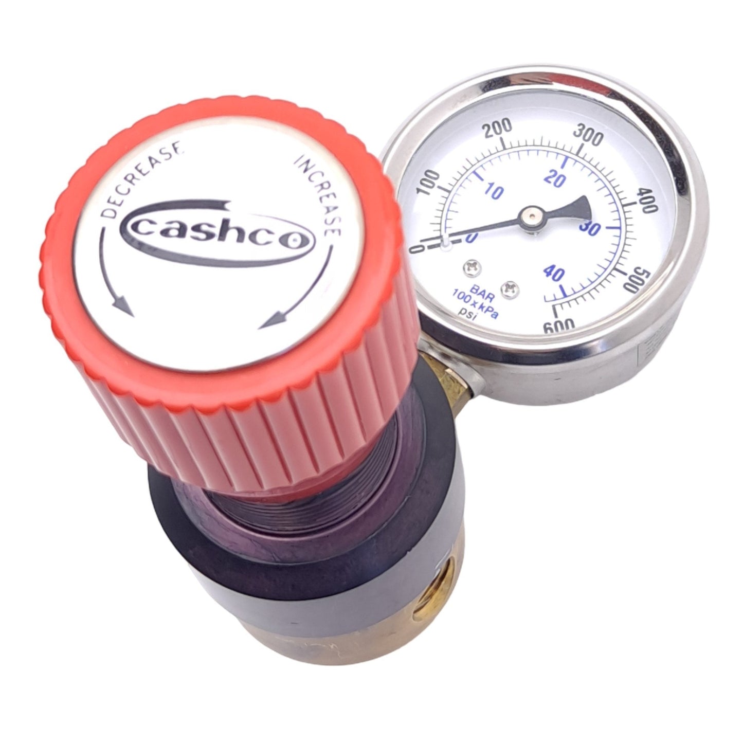 Used Cashco P12-B1B7-16G05000A Sensiflo Pressure Regulator, 1/4 NPT, 5-500psi Set