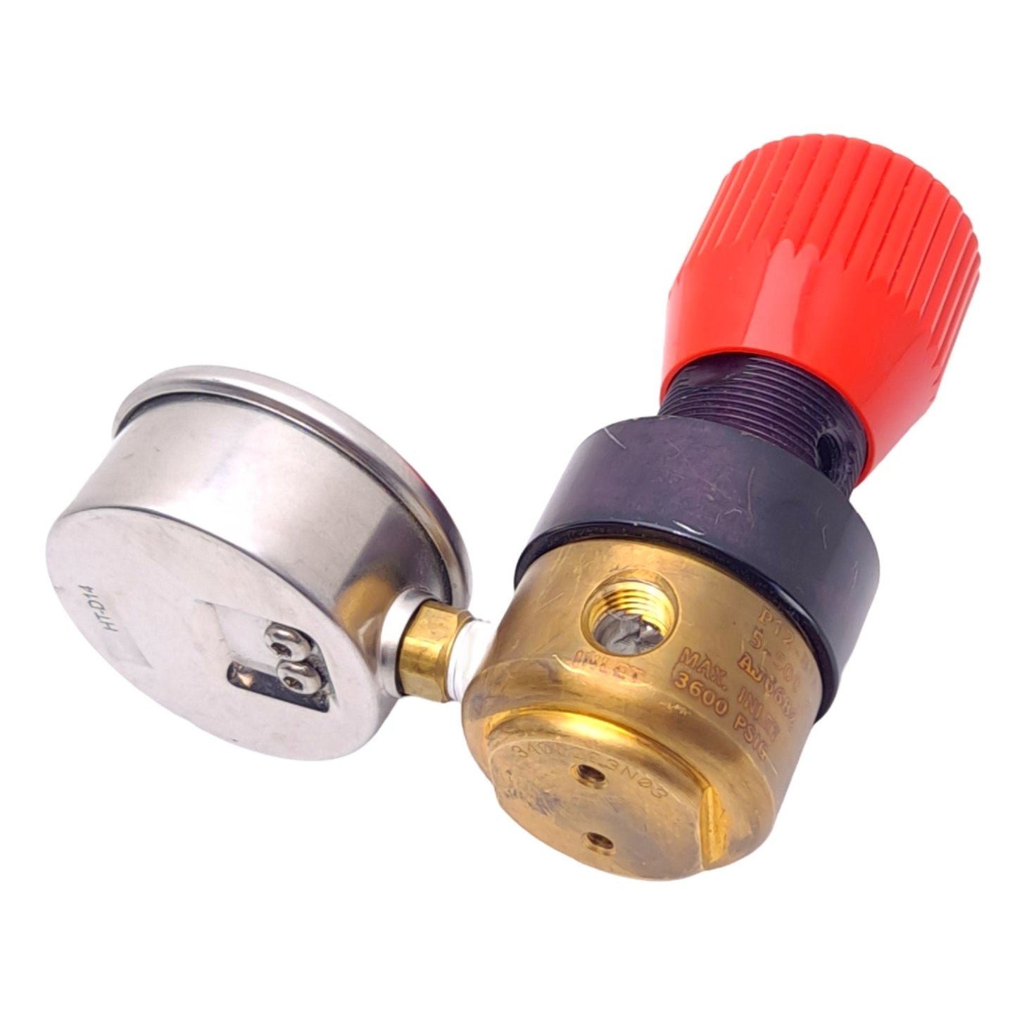 Used Cashco P12-B1B7-16G05000A Sensiflo Pressure Regulator, 1/4 NPT, 5-500psi Set