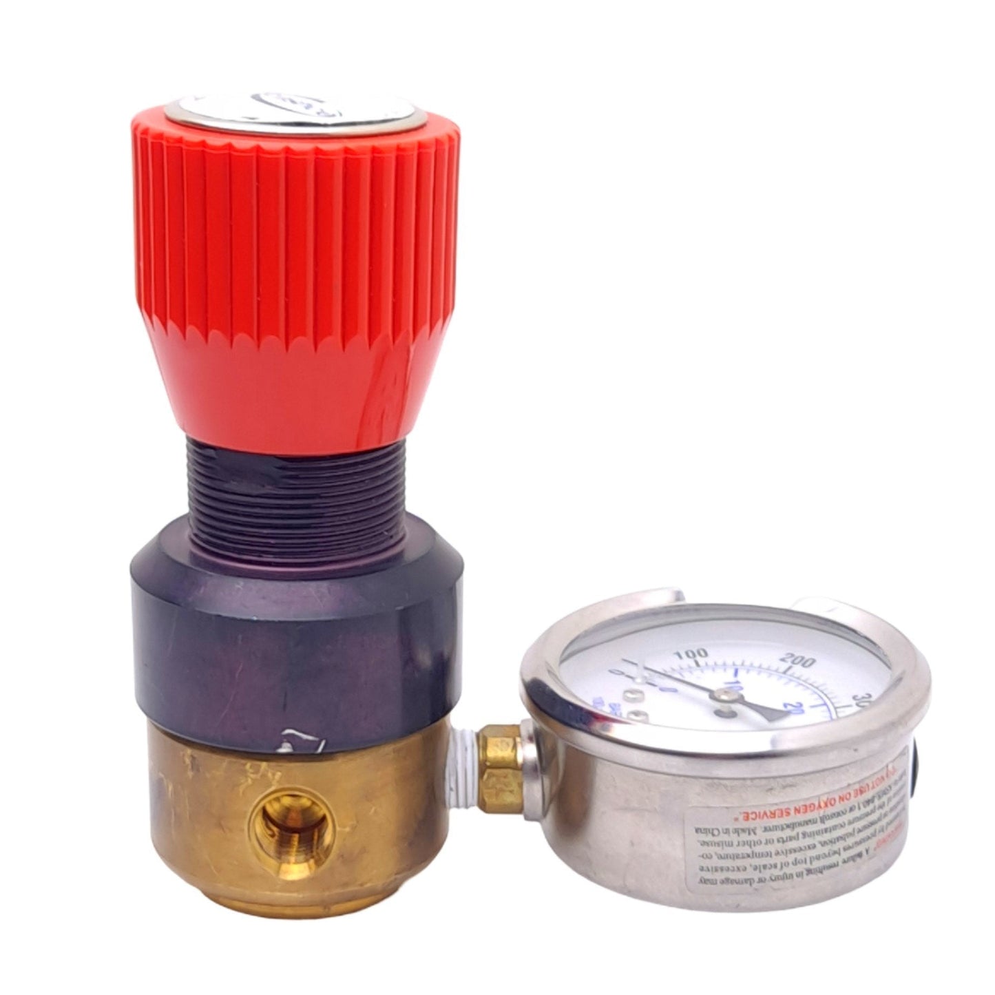 Used Cashco P12-B1B7-16G05000A Sensiflo Pressure Regulator, 1/4 NPT, 5-500psi Set