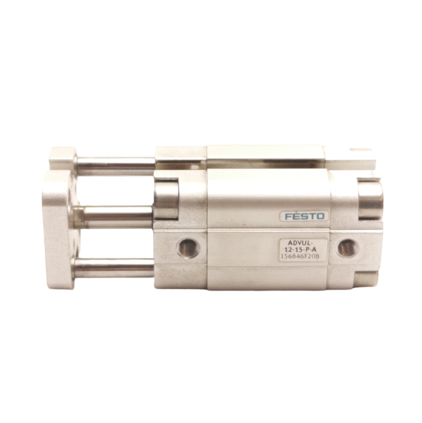 Used Festo ADVUL-12-15-P-A Pneumatic Cylinder ø12mm Bore, 15mm Stroke M5 Port, 1.0MPa