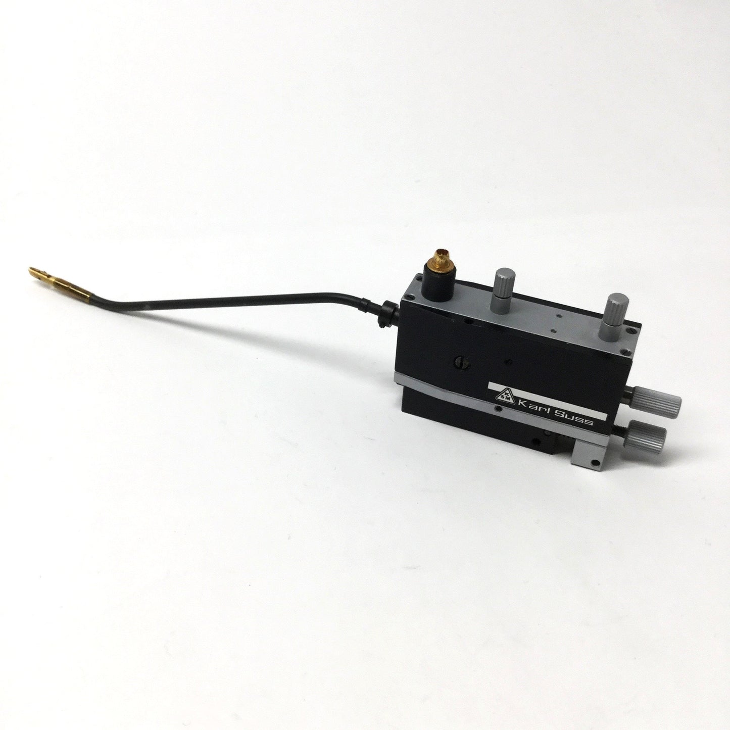 Used Karl Suss PH100 Miniature 3-Axis XYZ Probehead Micropositioner, 5µm Resolution