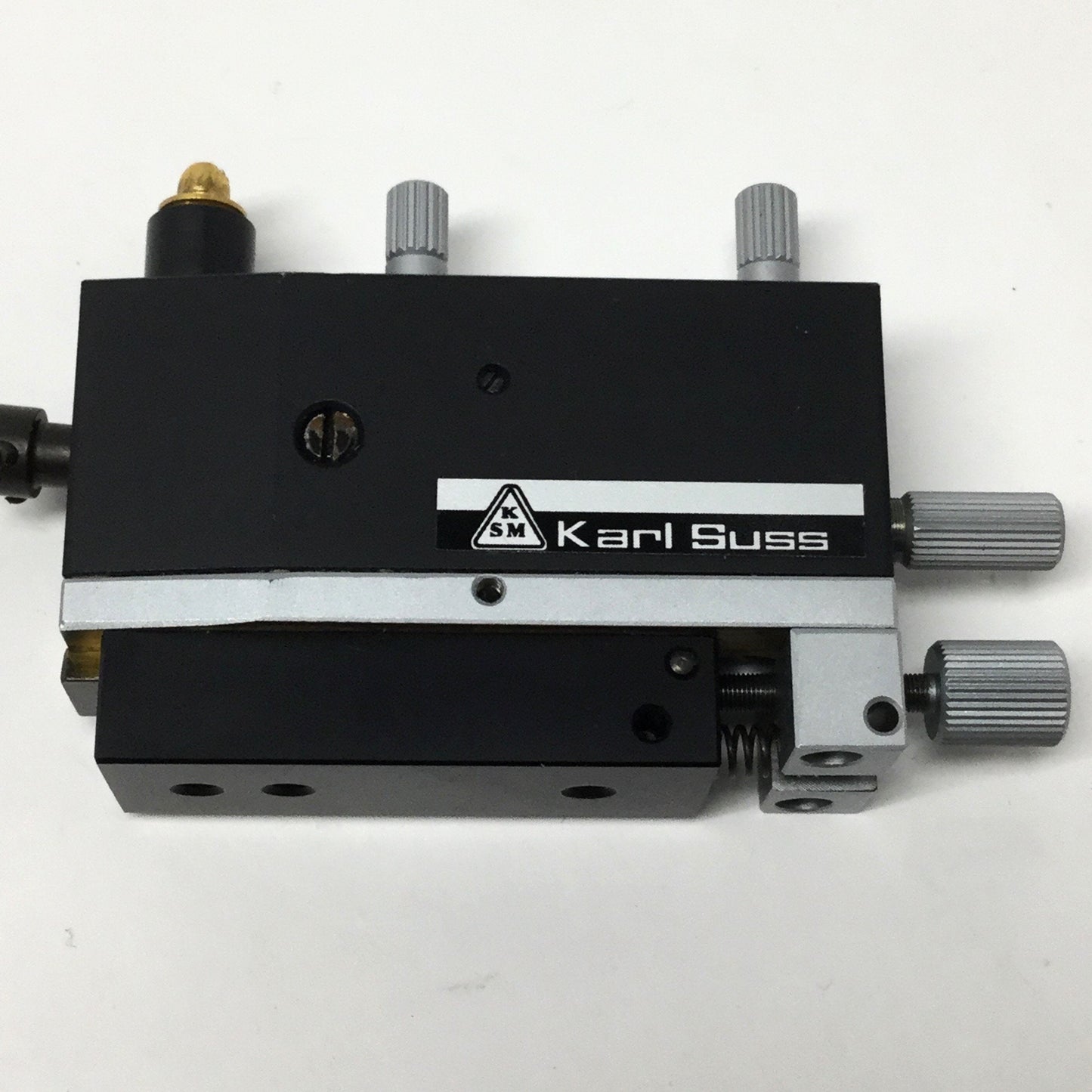 Used Karl Suss PH100 Miniature 3-Axis XYZ Probehead Micropositioner, 5µm Resolution