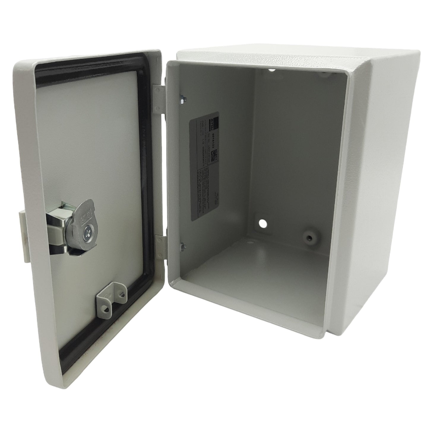 New Rittal JB 8018.123 Carbon Steel Junction Box Enclosure, 150mm x 200mm x 150mm