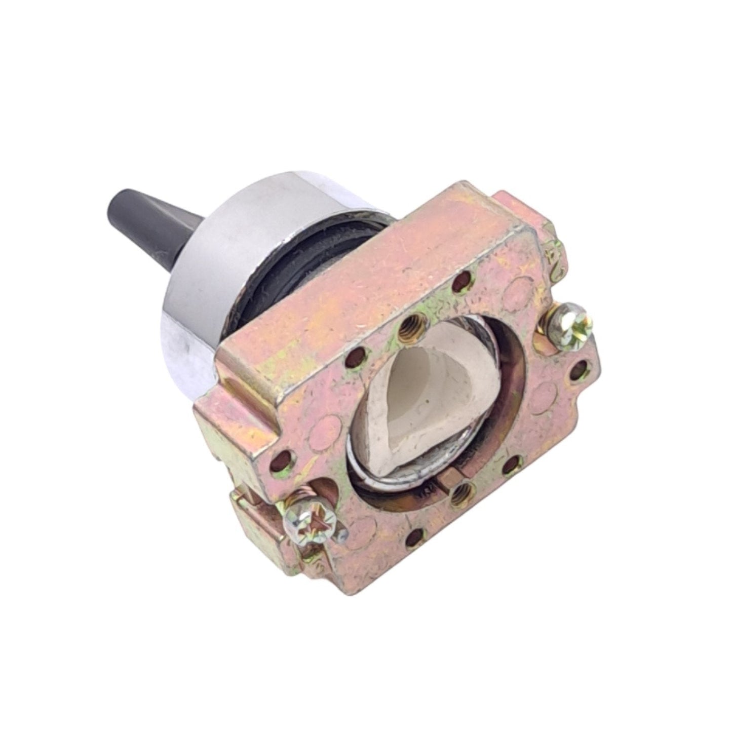 New Altech 2AS2-2 Rotary Selector Switch w/ Mounting, ø30mm, Spring Return