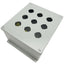 New nVent Hoffman E9PBX Pushbutton Enclosure 9-Hole ø30.5mm 9.5in x 8.25in x 4.75in
