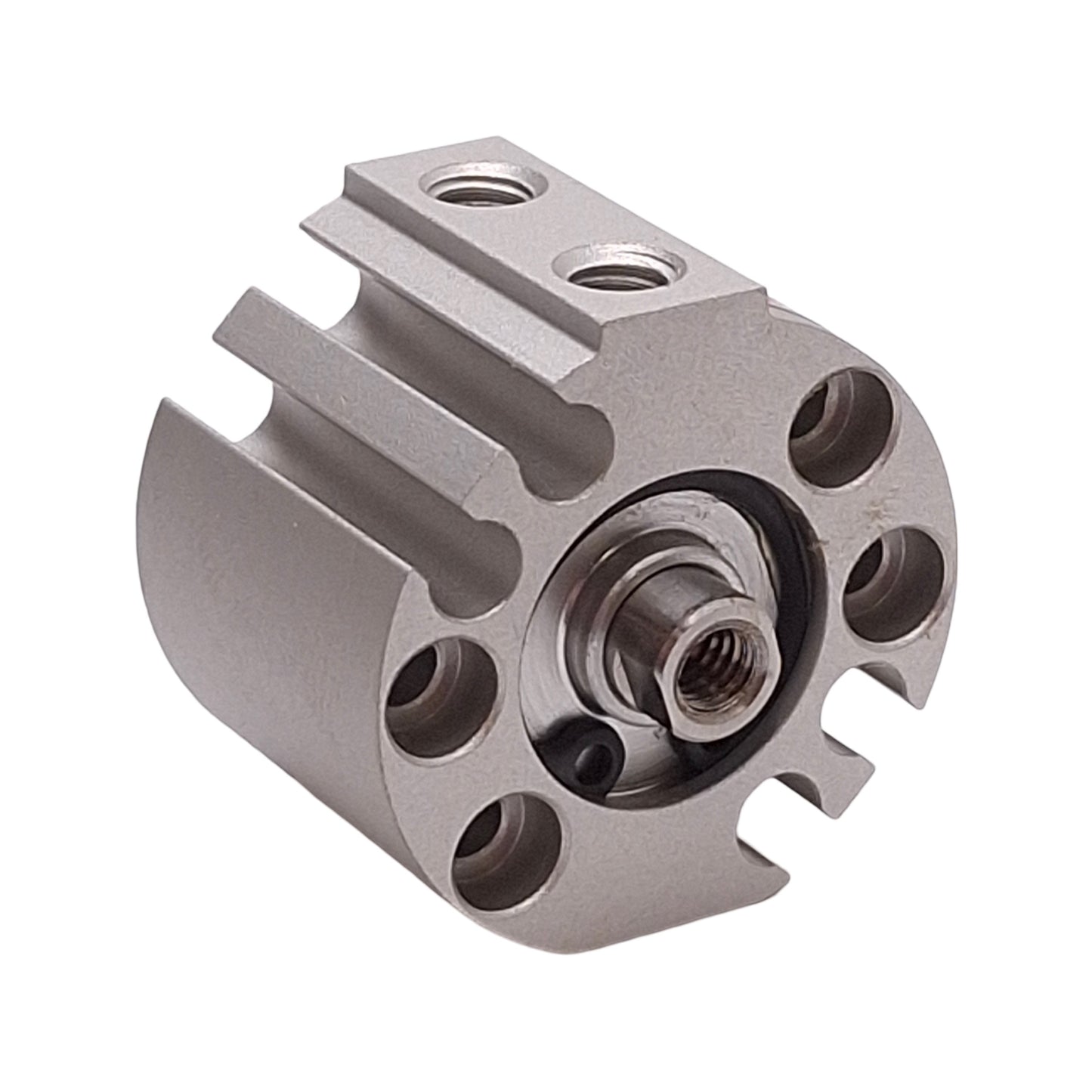 New SMC NCQ8B056-025 Compact Cylinder, ø9/16in Bore, 1/4in Stroke, #10-32UNF, 200PSI